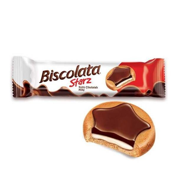 BISCOLATA STARZ MILK 82G