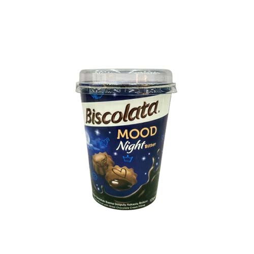 BISCOLATA MOOD NIGHT DARK BISCUIT 125G