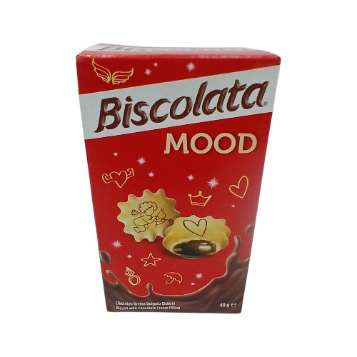 BISCOLATA MOOD COCOA BISCUIT 40G