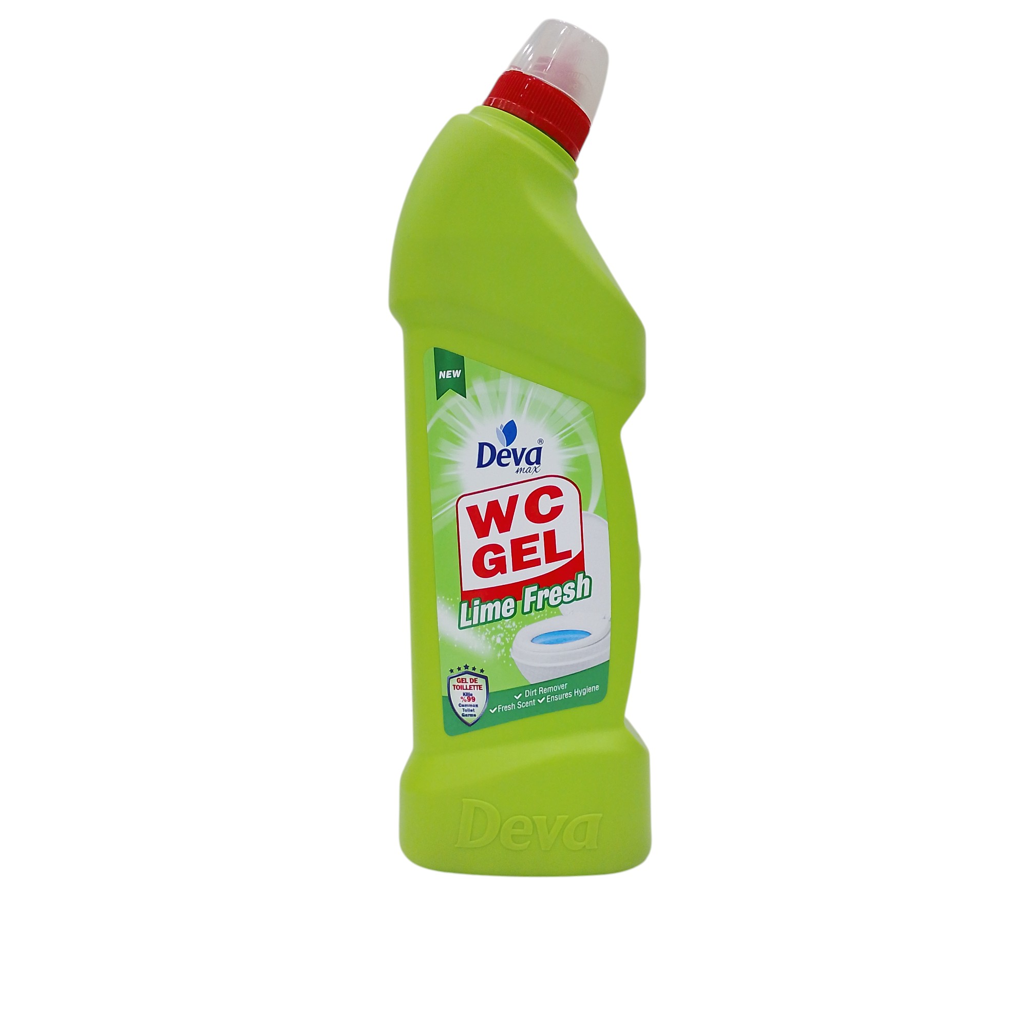 DEVA LIME TOILET GEL 750ML