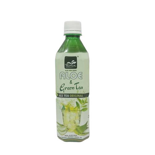 TROPICAL ALOE VERA GREEN TEA 500ML