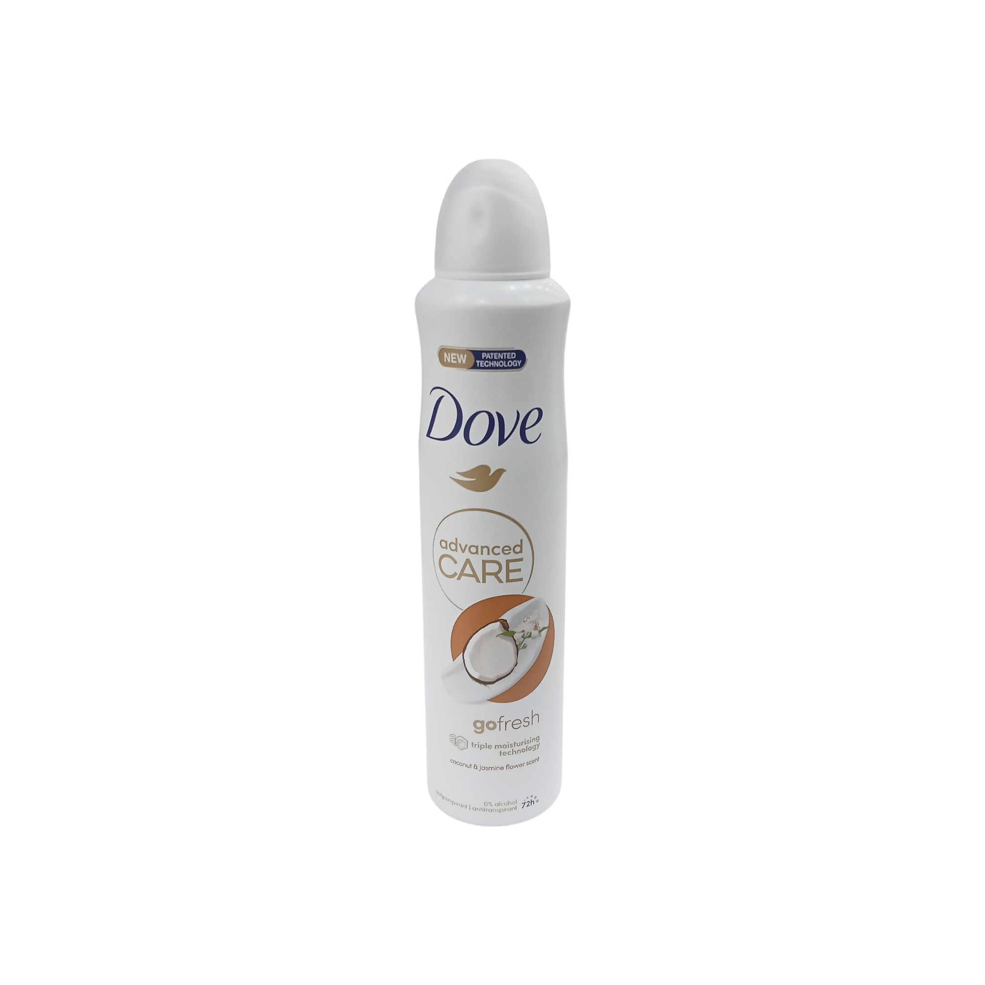 DOVE COCONUT JASMINE DEO 250ML