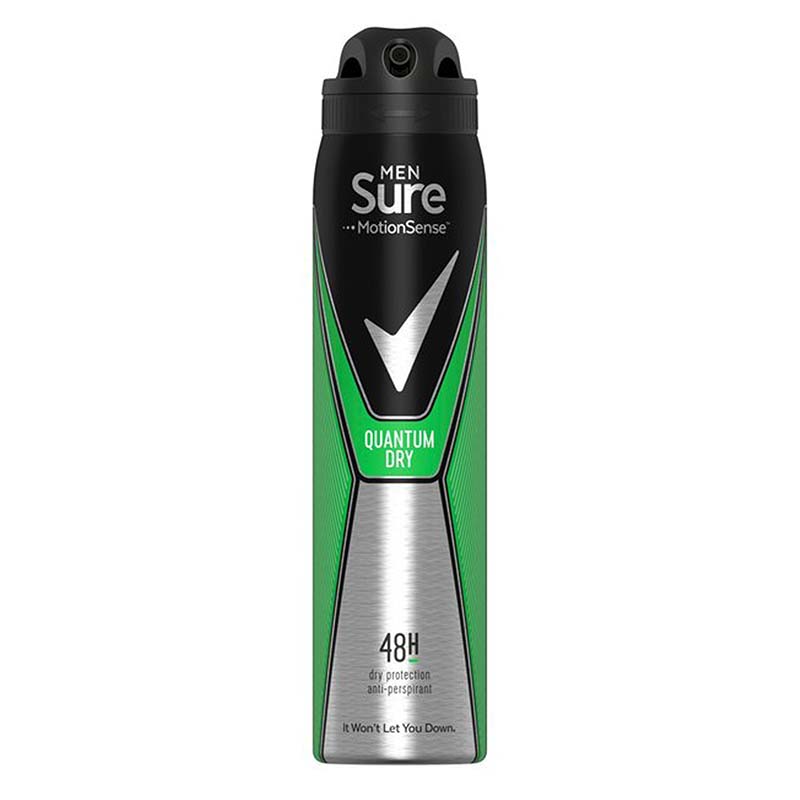 SURE MEN QUANTUM DEO 250ML