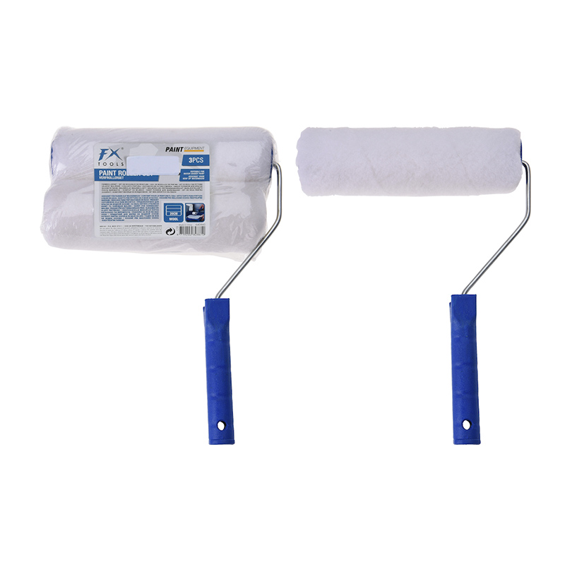 PAINT ROLLER 2SET W HOLDER FX TOOLS