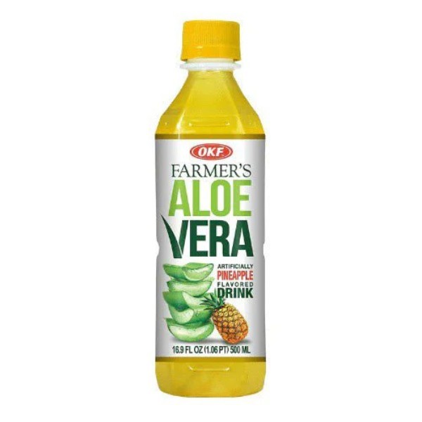 OKF ALOE VERA PINEAPPLE 500ML