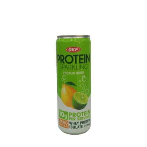 OKF PROTEIN SPARKLING LEMON LIME 355ML