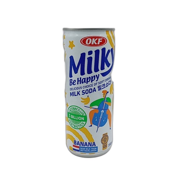 OKF MILKY BE HAPPY BANANA 250ML