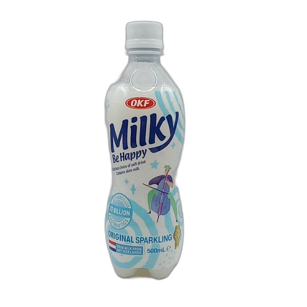 OKF MILKY BE HAPPY ORIGINAL SPARKLING 500ML