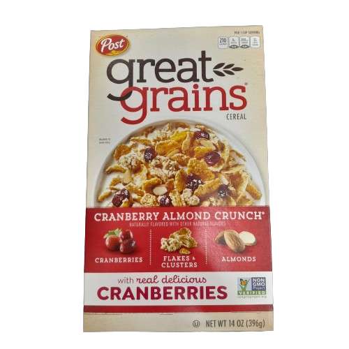 POST CRANBERRY ALMOND CRUNCH 396G
