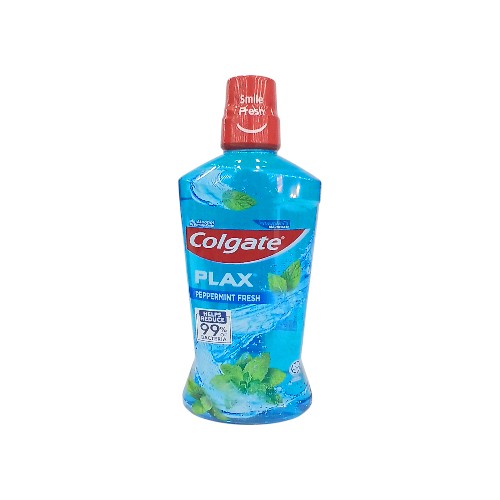 COLGATE MOUTHWASH PLAX PEPPER MINT 750ML