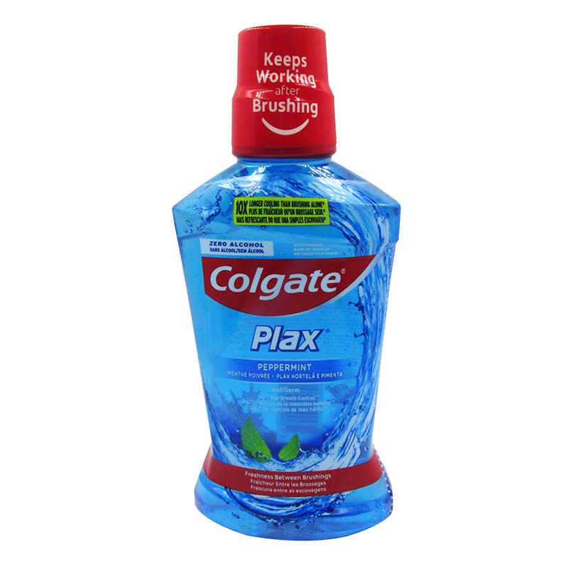 MOUTH WASH PEPPERMINT 500ML COLGATE