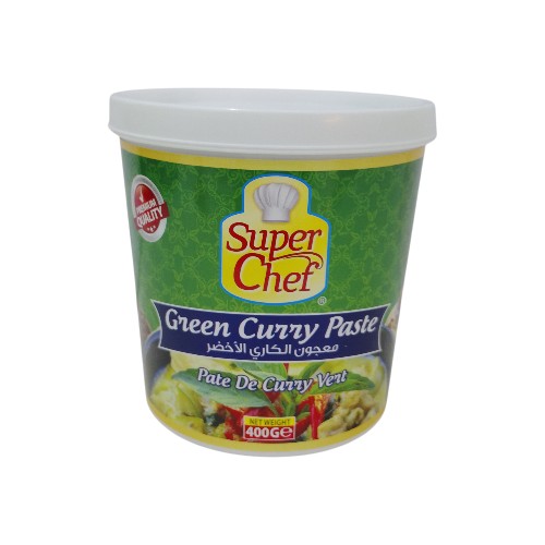 SUPERCHEF GREEN CURRY PASTE 400G