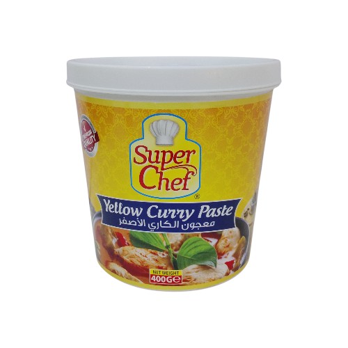 SUPERCHEF YELLOW CURRY PASTE 400G
