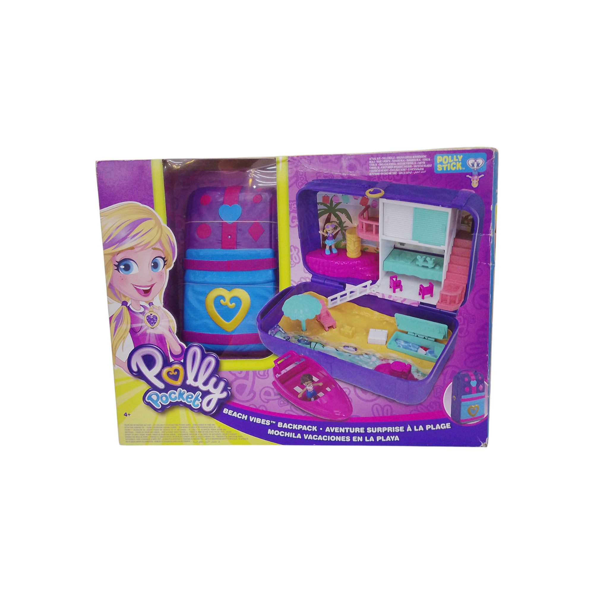 BEACH VIBES MATTEL FRY39 BACKPACK POLLY POCKET
