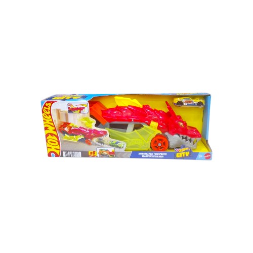 HOT WHEELS DRAGON LAUNCH TRNSPRTR GTK420 