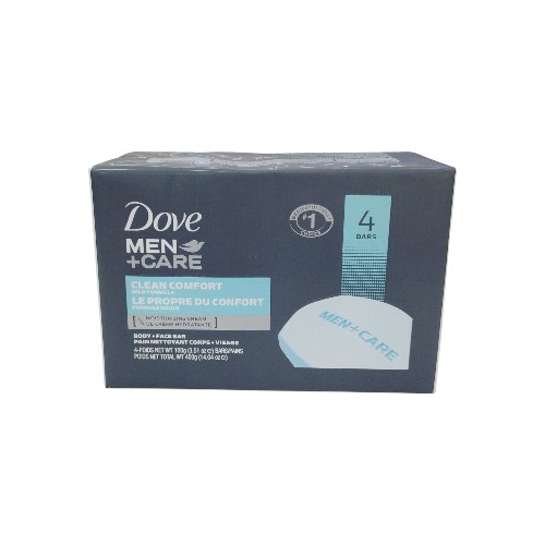 DOVE BAR SOAP 100GX4 MEN CLEAN COMFORT