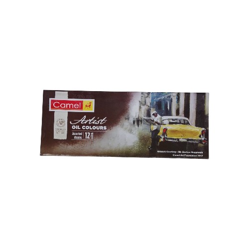 CAMEL ARTISTS' OIL COLOURS PACK OF 12 ASSORTED X 2