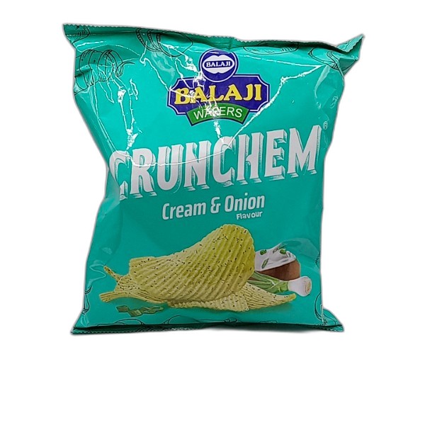 BALAJI CRUNCHHEX CREAM-ONION CHIPS 140G