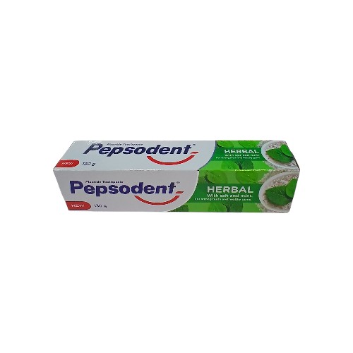 PEPSODENT HERBAL SALT MINT TOOTHPASTE 130G