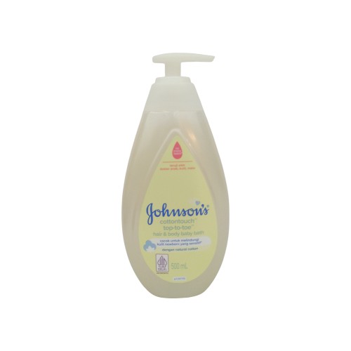 JOHNSON BABY COTTONTOUCH TOP TO TOE WASH PUMP 500M
