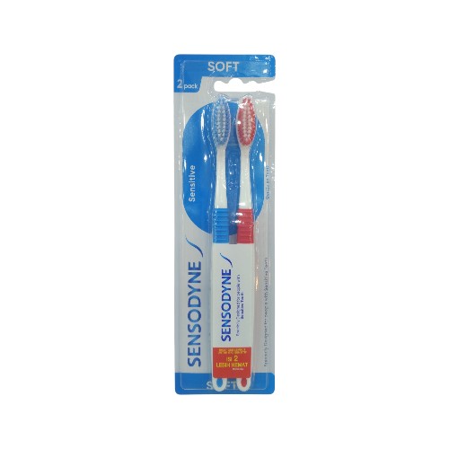 SENSODYNE TOOTH BRUSH SOFT SENSITIVE 2PCS
