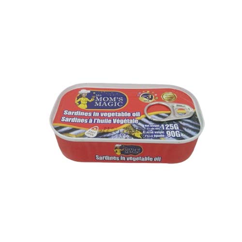 MOMS SARDINES 125G