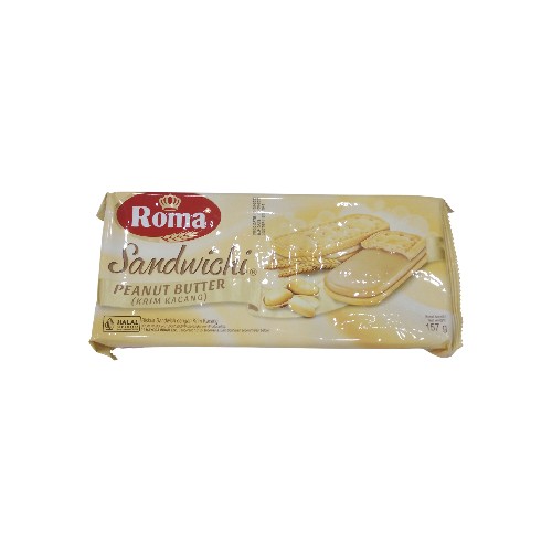 ROMA PEANUT CREAM BISCUIT 157G