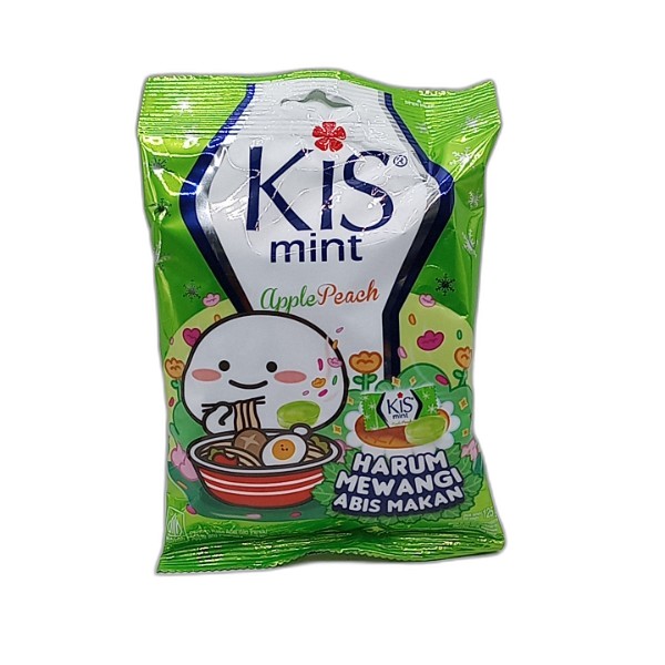 KIS APPLE PEACH MINT CANDY 125G