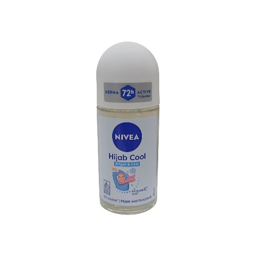 NIVEA DEO ROLL ON BRIGHT HIJAB COOL 50ML
