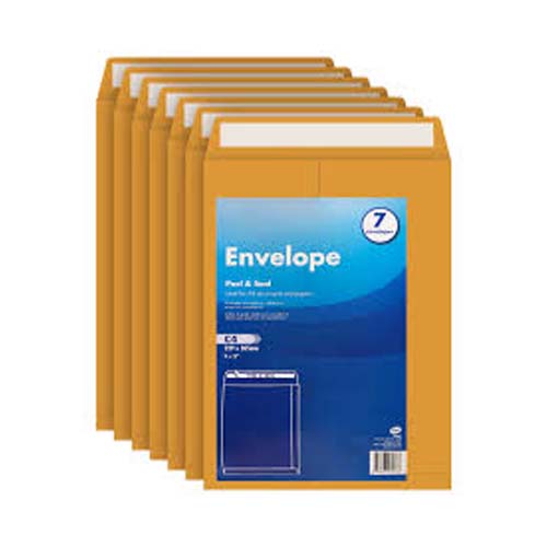 UBL ENVELOPE PEEL  SEAL 229X305MM 7 PACK