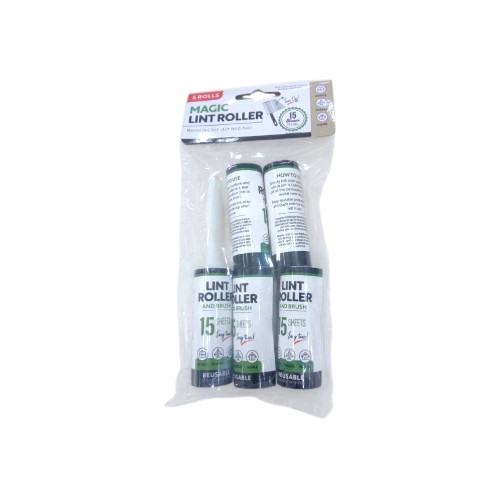 UBL TRAVEL LINT ROLLER 5 PACK