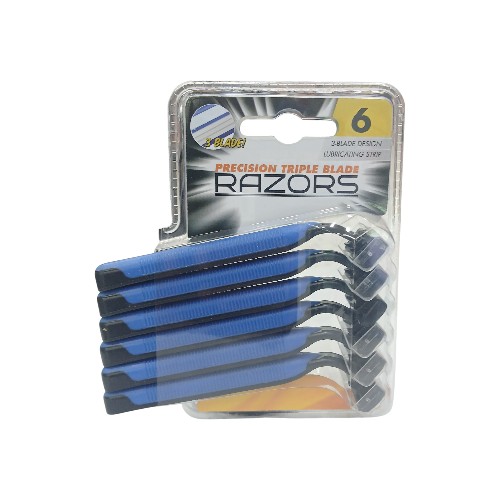 UBL MEN DISPOSABLE RAZORS 6 PACK