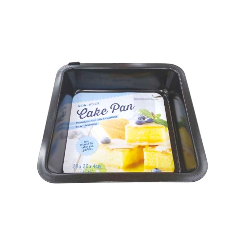 UBL NON-STICK SQUARE CAKE PAN 20CM