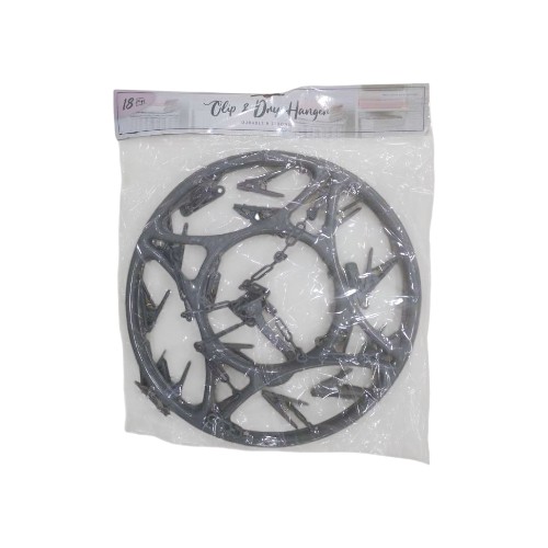 UBL PEG CLOTHES HANGER ROUND-ASSORT