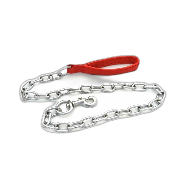 UBL DOG LEAD METAL CHAIN BIG 1.2M 3 COLORS