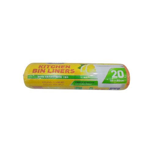 UBL SCENTED BIN LINERS 20 PACK-ASSORT