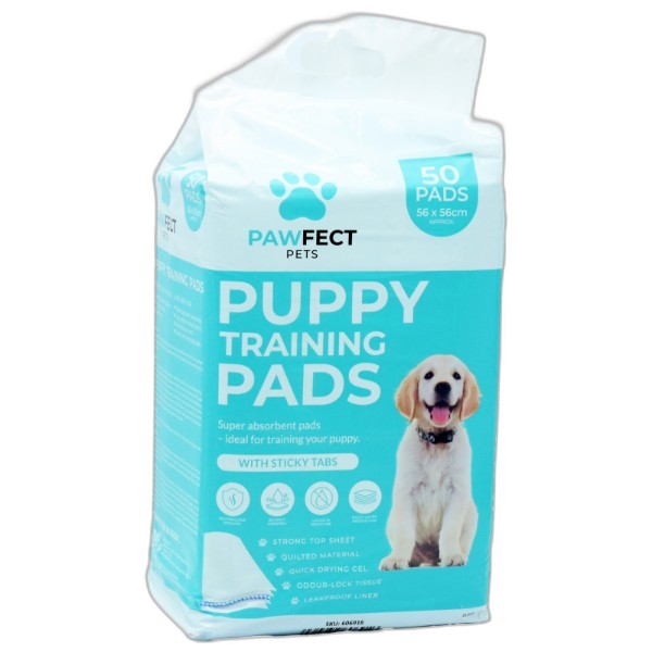 UBL PUPPY TRAINING PADS 56X56CM 30 PACK