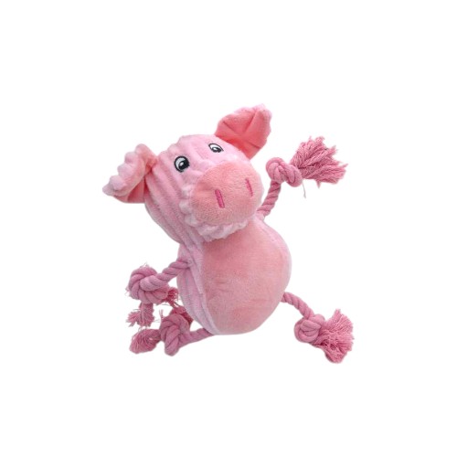 UBL DOG PLUSH SQUEAKY TOY 11X20X9CM 3 COLORS