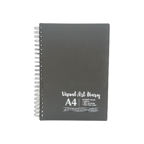 UBL VISUAL ART DIARY A4 60 SHEETS 120GSM