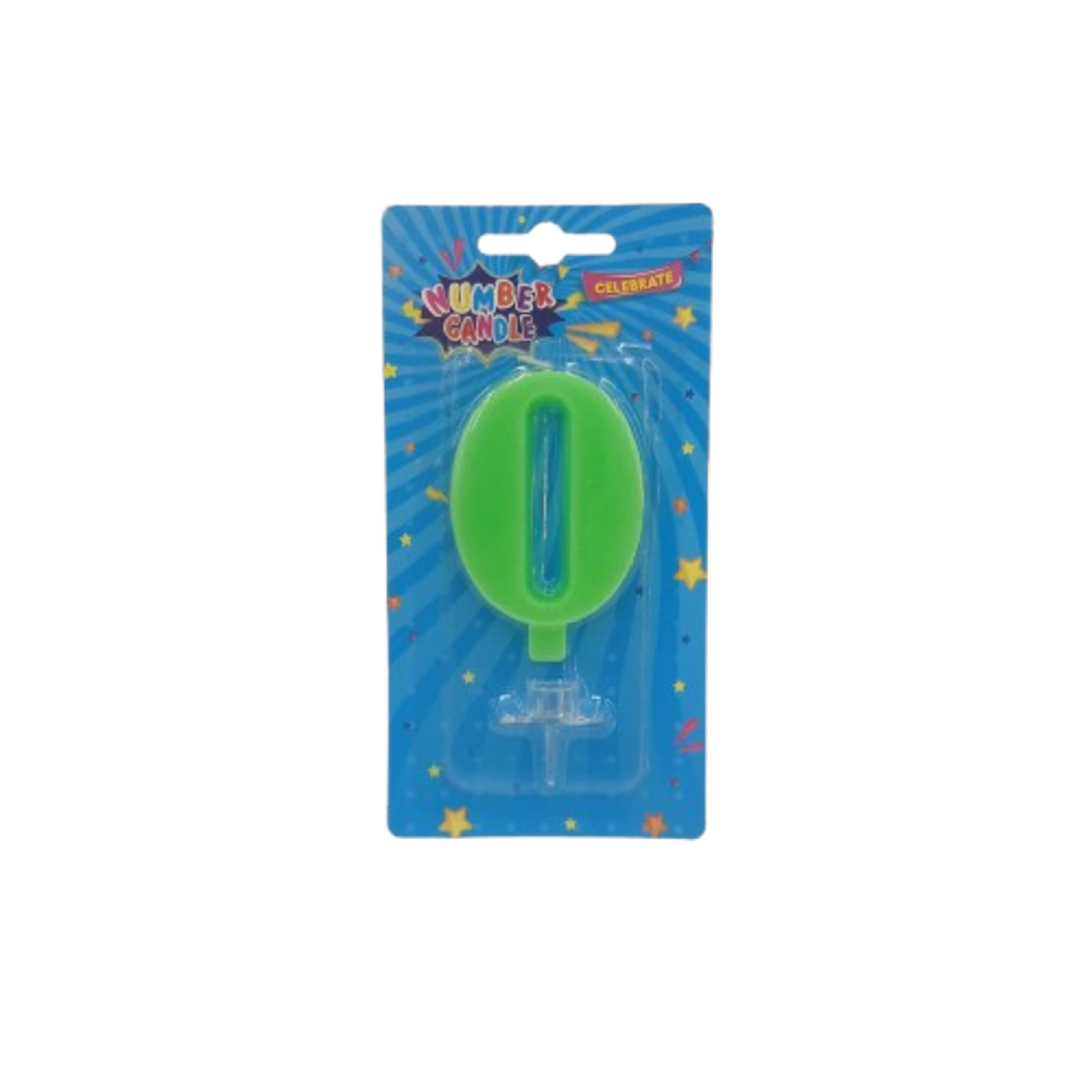UBL CANDLE NUMBER 0-9 ASSORTMENT