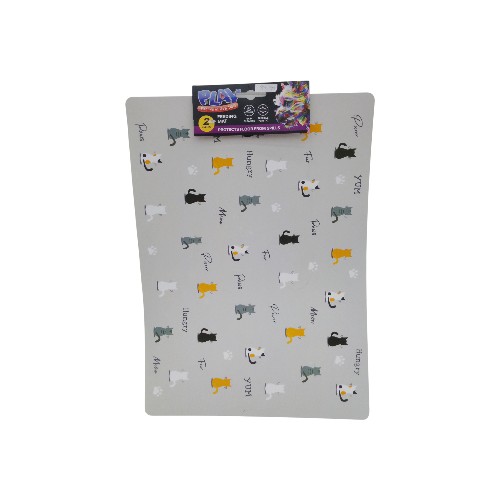 UBL PET FEEDING MAT 2 PACK 30X42CM 3 ASSO PF0636