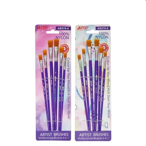 UBL ARTIST STENCIL BRUSH 8 PIECE SET