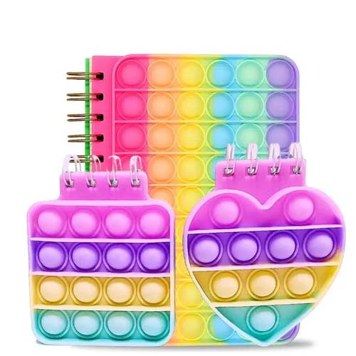 UBL NOTEBOOK FIDGET POP 80SHTS A5
