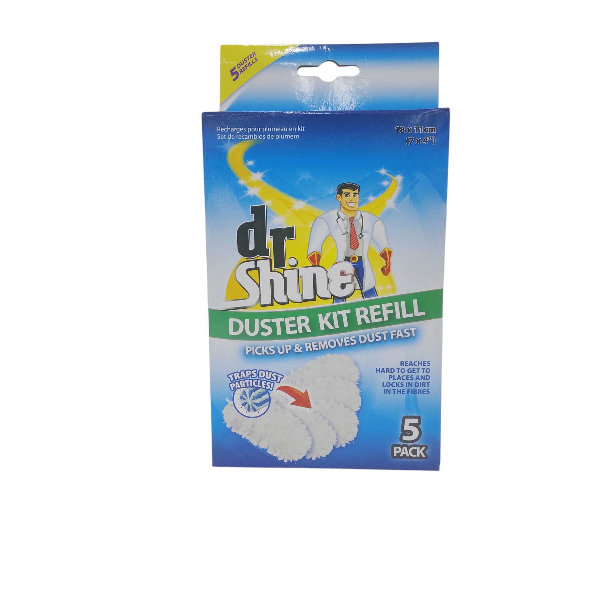 UBL DR SHINE DUSTER KIT REFILL 5PK