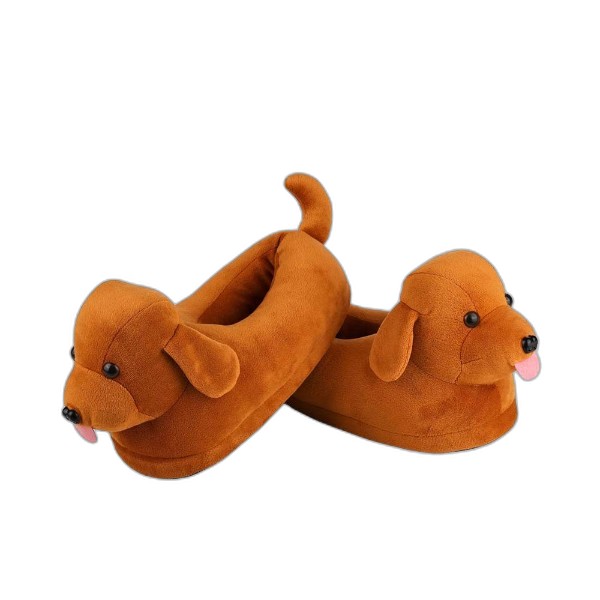 UBL DOG TOY PLUSH SLIPPER 22CM 3 ASSO PA5214