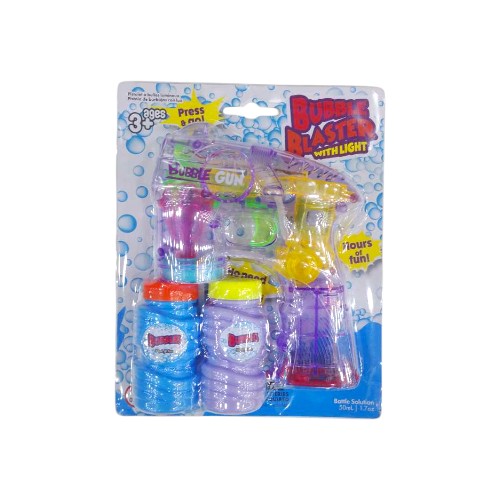 UBL BUBBLE BLASTER W -LIGHT BATTERY OPERATED 2 DES
