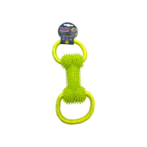UBL PET ROPE TUG TOY 31CM 3 ASSORT