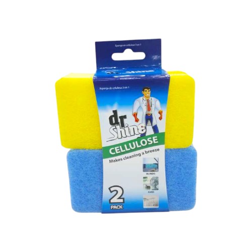 UBL CELLULOSE SPONGE 3-IN-1 2 PACK