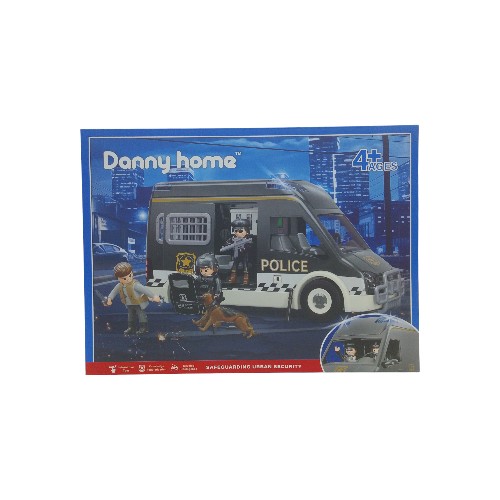 DANNYHOME POLICE CAR TOY W- LIGHTS-MUSIC