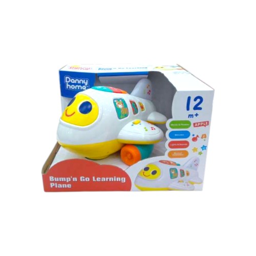 DANNYHOME TOY LEARNING PLANE LIGHT-MUSIC
